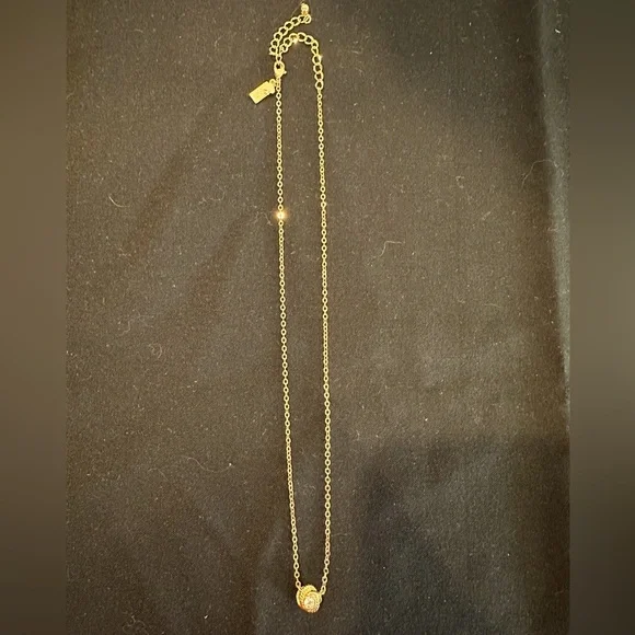 Kate Spade Gold Infinity and Beyond Knot Mini-Pendant Necklace - Picture 3 of 4